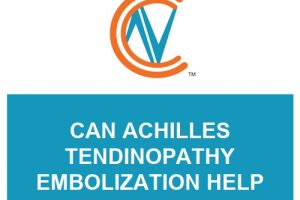 Achilles tendinopathy embolization