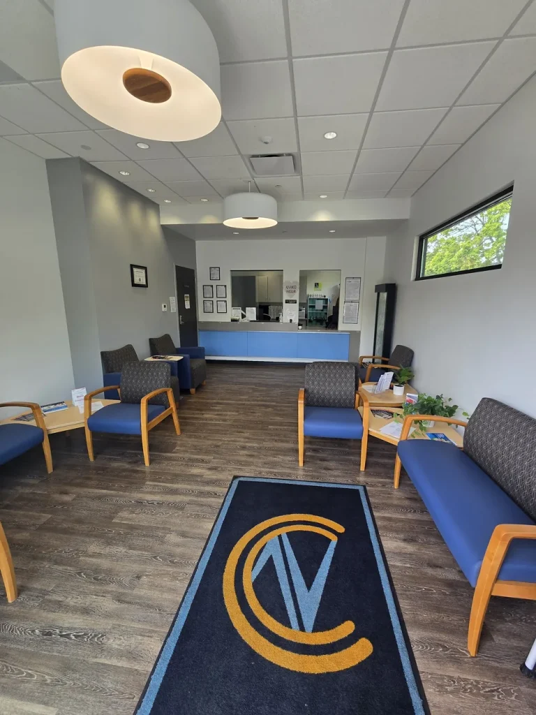 Advanced Vascular Centers Eugene lobby and waiting room