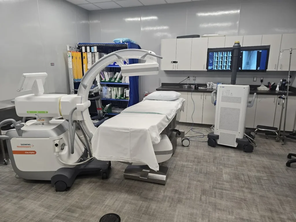 Advanced Vascular Centers Eugene procedure suite